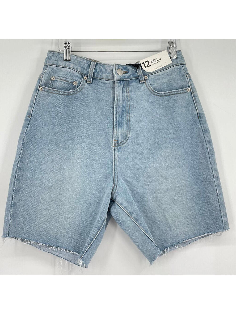 Women's Glassons NWT Jean Blue Shorts 8